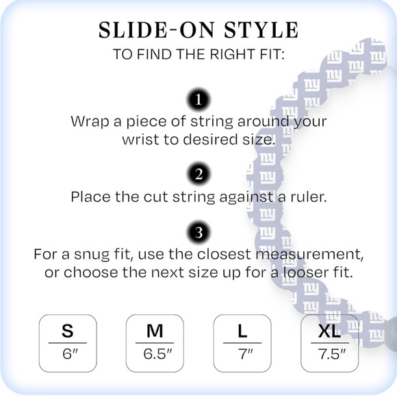 Lokai - Bracelet (Blue and White) - Picture 4 of 6